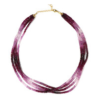 Collar en plata con Rubí de Madagascar