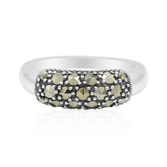 Anillo en plata con Marcasita