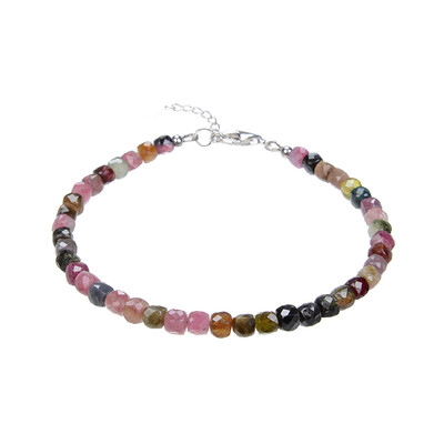 Brazalete en plata con Turmalina