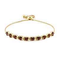 Brazalete en plata con Granate