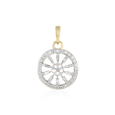 Colgante en oro con Diamante SI1 (H)