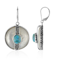 Pendientes en plata con Nácar (Art of Nature)