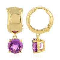 Pendientes en plata con Amatista