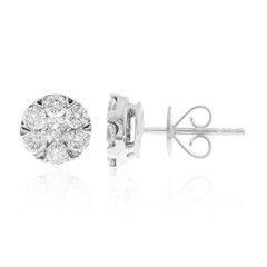 Pendientes en oro con Diamante I1 (H)  (CIRARI)
