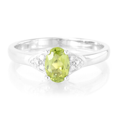 Anillo en plata con Turmalina