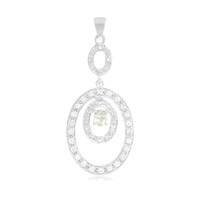 Colgante en plata con Turmalina