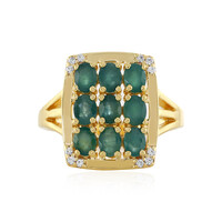 Anillo en plata con Grandidierita