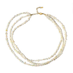 Collar en plata con Ópalo de Welo
