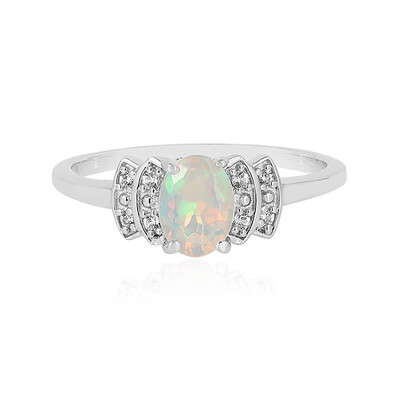 Anillo en plata con Ópalo de Welo
