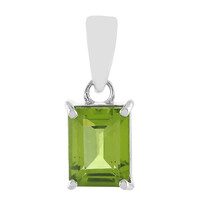 Colgante en plata con Peridoto