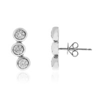 Pendientes en oro con Diamante I1 (H)  (CIRARI)