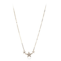 Collar en plata con Zircón