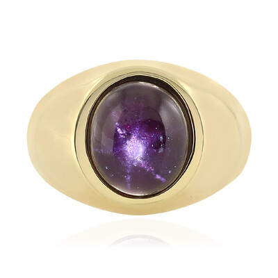 Anillo en plata con Granate estrella