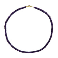 Collar en plata con Amatista de Zambia (Riya)