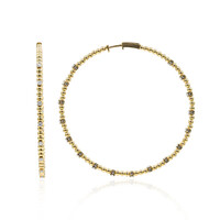 Pendientes en oro con Diamante I1 (H)  (CIRARI)
