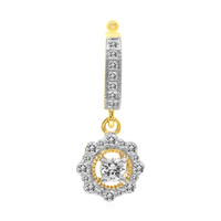 Colgante en oro con Diamante SI1 (G)