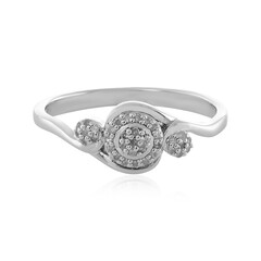 Anillo en plata con I1 (I) Diamante