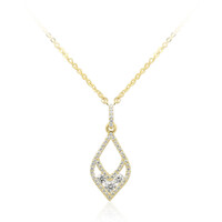 Collar en oro con Diamante limpio a lupa F (LUCENT DIAMONDS)