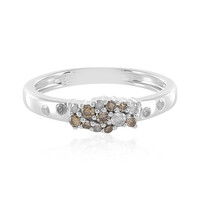 Anillo en plata con Diamante I3 champán