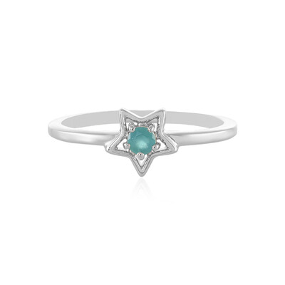 Anillo en plata con Grandidierita