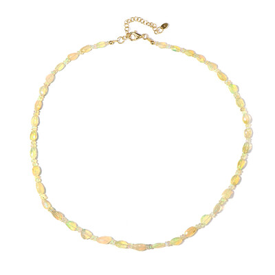 Collar en plata con Ópalo de Welo