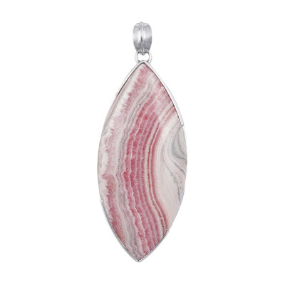 Colgante en plata con Rodocrosita (Bali Barong)