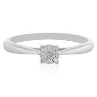 Anillo en plata con Diamante I2 (H)