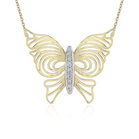 Collar en oro con Zircón (Ornaments by de Melo)