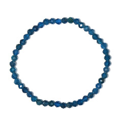 Brazalete con Apatita azul neón