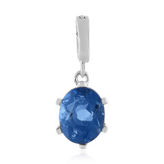 Colgante en plata con Fluorita de color cambiante