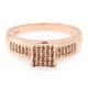 Anillo en plata con Diamante fantasía