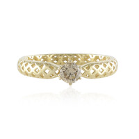 Anillo en oro con Diamante champán I2 (Ornaments by de Melo)