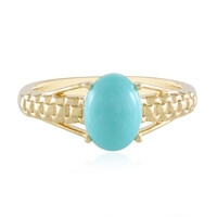 Anillo en plata con Turquesa bella durmiente (Faszination Türkis)