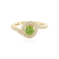 Anillo en oro con Demantoide (AMAYANI)