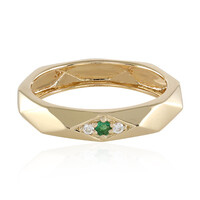 Anillo en oro con Esmeralda de Rusia (de Melo)