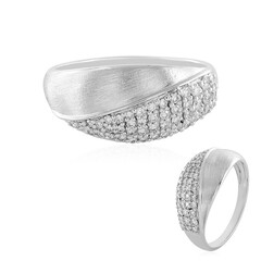 Anillo en oro con Diamante limpio a lupa F (LUCENT DIAMONDS)