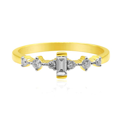 Anillo en oro con Diamante SI1 (G) (Annette)
