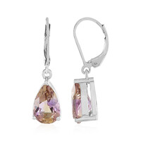 Pendientes en plata con Ametrino de Anahí