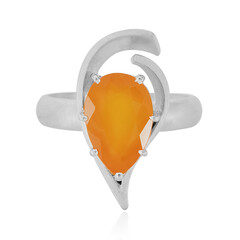 Anillo en plata con Cornalina