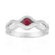 Anillo en plata con Rubí de Birmania (Pallanova)