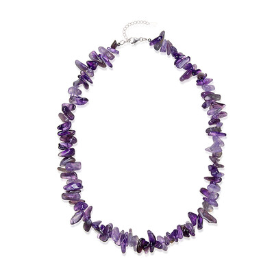 Collar en plata con Amatista