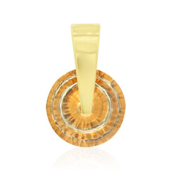 Colgante en oro con Cuarzo naranja (Glenn Lehrer)