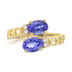 Anillo en oro con Tanzanita AAA (CIRARI)