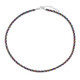 Collar en plata con Hematita mística
