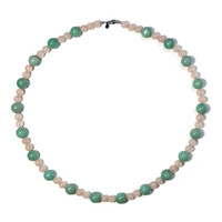 Collar en plata con Amazonita