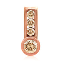 Colgante en oro con Diamante rosa de Francia de Argyle SI1