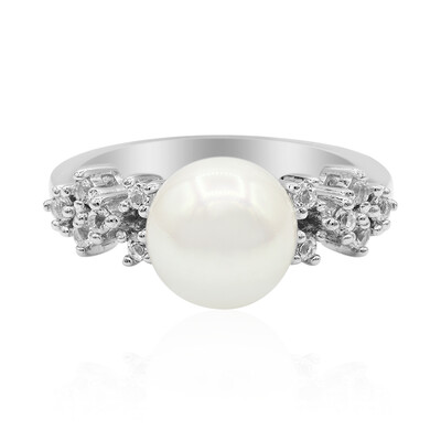 Anillo en plata con Perla Freshwater