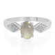 Anillo en plata con Labradorita
