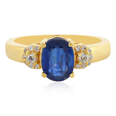Anillo en plata con Cianita