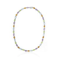 Collar en plata con Amatista
